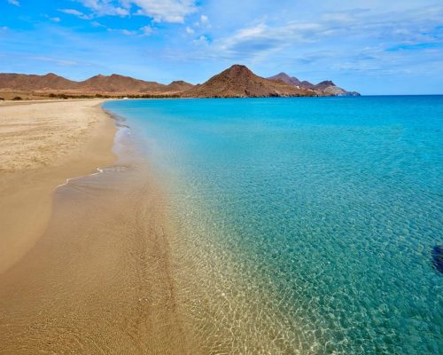 Playa de Los Genoveses en Cabo de Gata